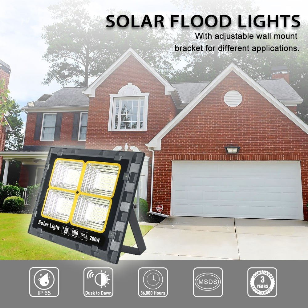 300W Solar Flood Lights