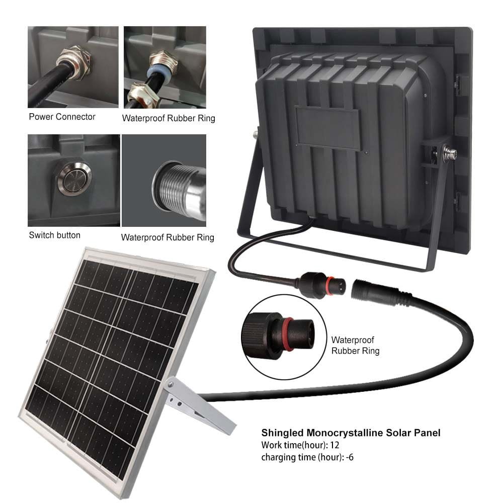 300W Solar Flood Lights